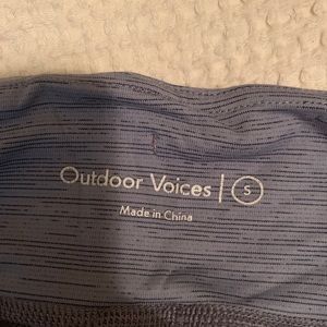 Outdoor voices leggings